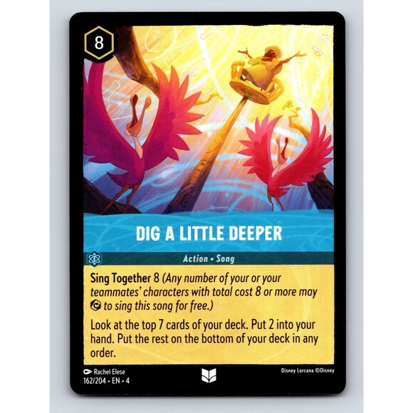 Disney | Games | Action Song Dig A Little Deeper Lore Singer Ability ...